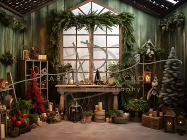 JD PHOTOGRAPHY  Fotopozadí - CHRISMAS VINTAGE 175