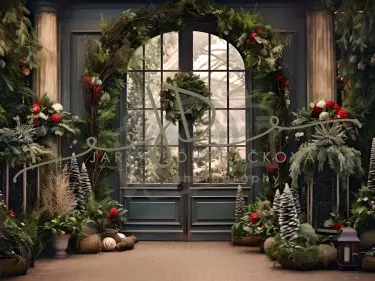 JD PHOTOGRAPHY  Fotopozadí - CHRISMAS VINTAGE 213