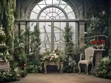 JD PHOTOGRAPHY  Fotopozadí - CHRISMAS VINTAGE 216