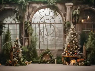 JD PHOTOGRAPHY  Fotopozadí - CHRISMAS VINTAGE 215