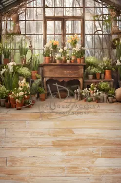 JD PHOTOGRAPHY  Fotopozadí - SPRING FLORAL 2 SPOJENÉ