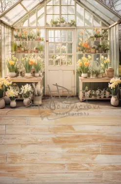 JD PHOTOGRAPHY  Fotopozadí - SPRING FLORAL 5 SPOJENÉ