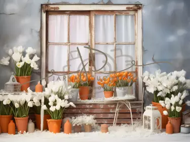 JD PHOTOGRAPHY  Fotopozadí - SPRING FLORAL 93