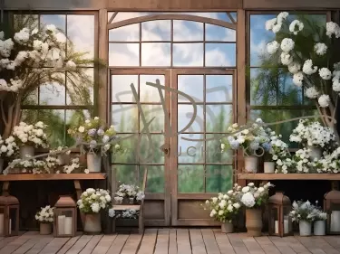 JD PHOTOGRAPHY  Fotopozadí - SPRING FLORAL 111