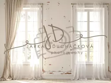 Fotopozadí - Stěna s okny 27