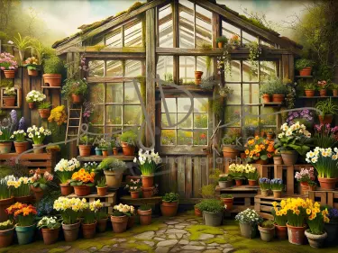 JD PHOTOGRAPHY  Fotopozadí - SPRING FLORAL 158