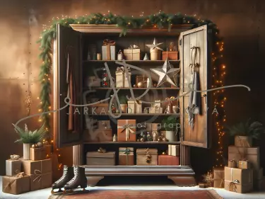 JD PHOTOGRAPHY  Fotopozadí - CHRISTMAS BOX 4