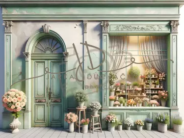 JD PHOTOGRAPHY  Fotopozadí - FLOWER SHOP 5