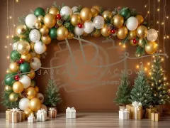 Fotopozadí - CHRISTMAS GARLAND 29