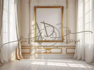 Fotopozadí - Stěna se zlatem 3