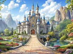 Fotopozadí - Pohádkový zámek 3