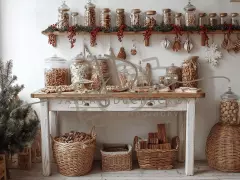 Fotopozadí - Baking cookies 30