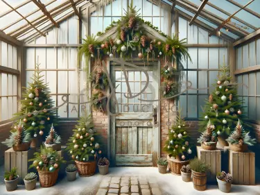 JD PHOTOGRAPHY  Fotopozadí - CHRISMAS VINTAGE 295