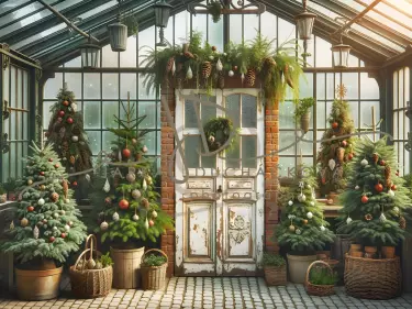 JD PHOTOGRAPHY  Fotopozadí - CHRISMAS VINTAGE 297