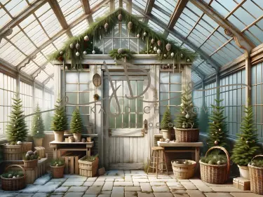 JD PHOTOGRAPHY  Fotopozadí - CHRISMAS VINTAGE 308