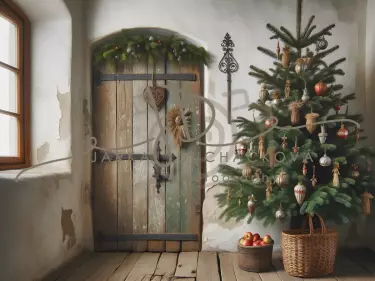 JD PHOTOGRAPHY  Fotopozadí - CHRISMAS VINTAGE 366