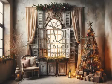 JD PHOTOGRAPHY  Fotopozadí - CHRISMAS BOHO 8