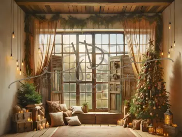 JD PHOTOGRAPHY  Fotopozadí - CHRISMAS BOHO 14