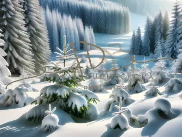 JD PHOTOGRAPHY  Fotopozadí - SNOW TREE 14