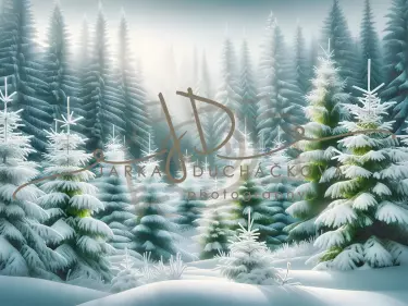 JD PHOTOGRAPHY  Fotopozadí - SNOW TREE 19