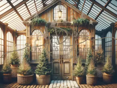 JD PHOTOGRAPHY  Fotopozadí - CHRISMAS VINTAGE 424