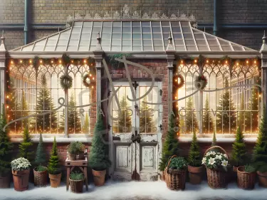 JD PHOTOGRAPHY  Fotopozadí - CHRISMAS VINTAGE 434