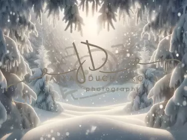 JD PHOTOGRAPHY  Fotopozadí - SNOW TREE 45