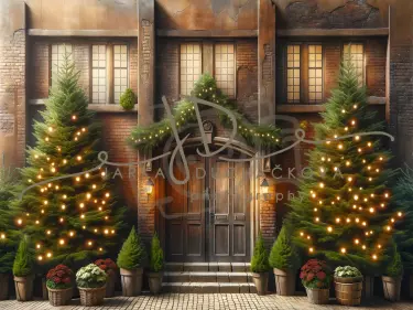 JD PHOTOGRAPHY  Fotopozadí - CHRISMAS VINTAGE 449