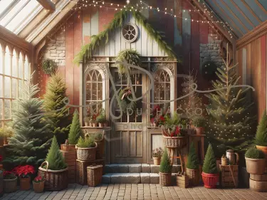 JD PHOTOGRAPHY  Fotopozadí - CHRISMAS VINTAGE 463