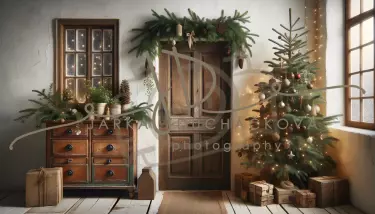 JD PHOTOGRAPHY  Fotopozadí - CHRISMAS VINTAGE 480