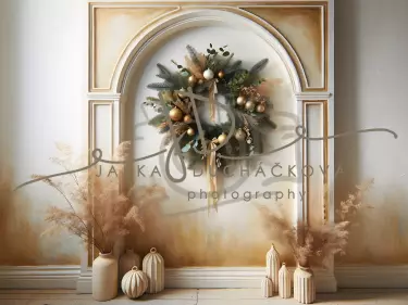 JD PHOTOGRAPHY  Fotopozadí - GOLDEN CHRISTMAS 18