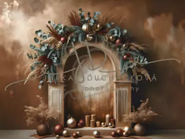 JD PHOTOGRAPHY  Fotopozadí - GOLDEN CHRISTMAS 66