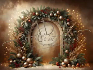 JD PHOTOGRAPHY  Fotopozadí - GOLDEN CHRISTMAS 68