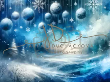 JD PHOTOGRAPHY  Fotopozadí - BLUE FROST 1