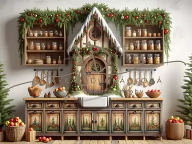 JD PHOTOGRAPHY  Fotopozadí - FAIRYTALE KITCHEN 10