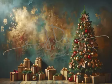 JD PHOTOGRAPHY  Fotopozadí - Christmas tree 7