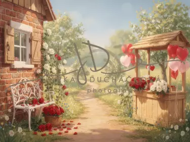 Zahrada s růžemi 4