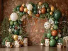 Fotopozadí - CHRISTMAS GARLAND 40