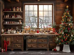 Fotopozadí - Baking cookies 47