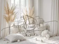 Fotopozadí - Bílá scéna zimní 5