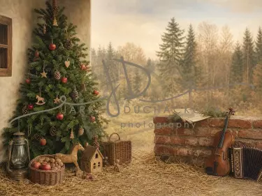 Vánoční venkov staročeský 5