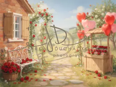 Zahrada s růžemi 5