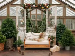 Fotopozadí - CHRISTMAS VINTAGE 517