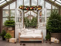 Fotopozadí - CHRISTMAS VINTAGE 523