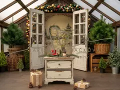 Fotopozadí - CHRISTMAS VINTAGE 529