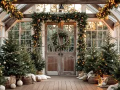 Fotopozadí - CHRISTMAS VINTAGE 543