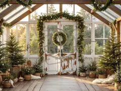 Fotopozadí - CHRISTMAS VINTAGE 555