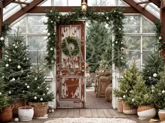 Fotopozadí - CHRISTMAS VINTAGE 565