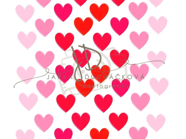 JD PHOTOGRAPHY  Fotopozadí - SRDÍČKA 20