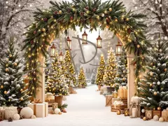 Fotopozadí - Brána v lese 8